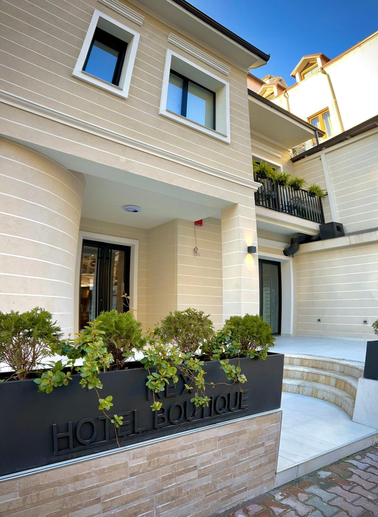 Rex Hotel Boutique Tiranë Ngoại thất bức ảnh